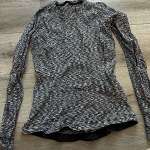 Grey Lululemon Long Sleeve